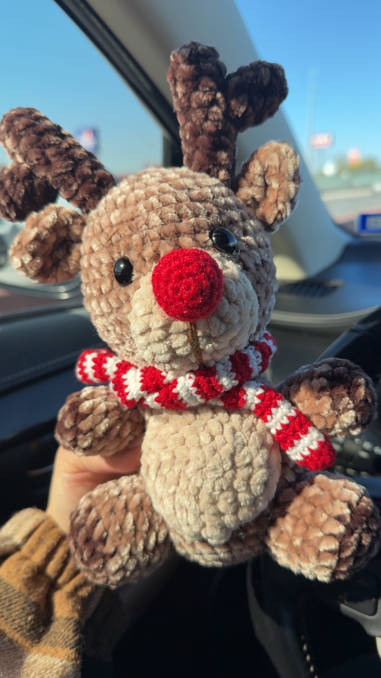 Rudolph Amigurumi Plush
